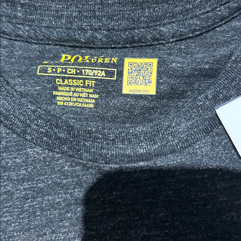 Polo by Ralph Lauren Dark Gray T-Shirt - Picture 2 of 7
